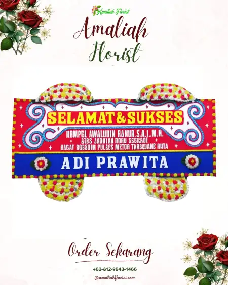 Papan Bunga Ucapan Selamat Matarah