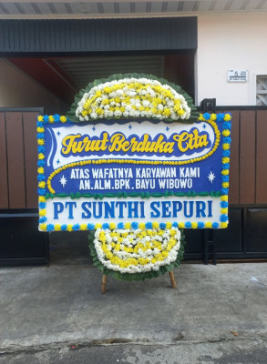 Papan Bunga Duka di Matarah