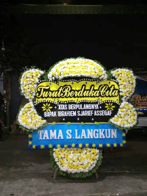 Papan Bunga Duka di Matarah